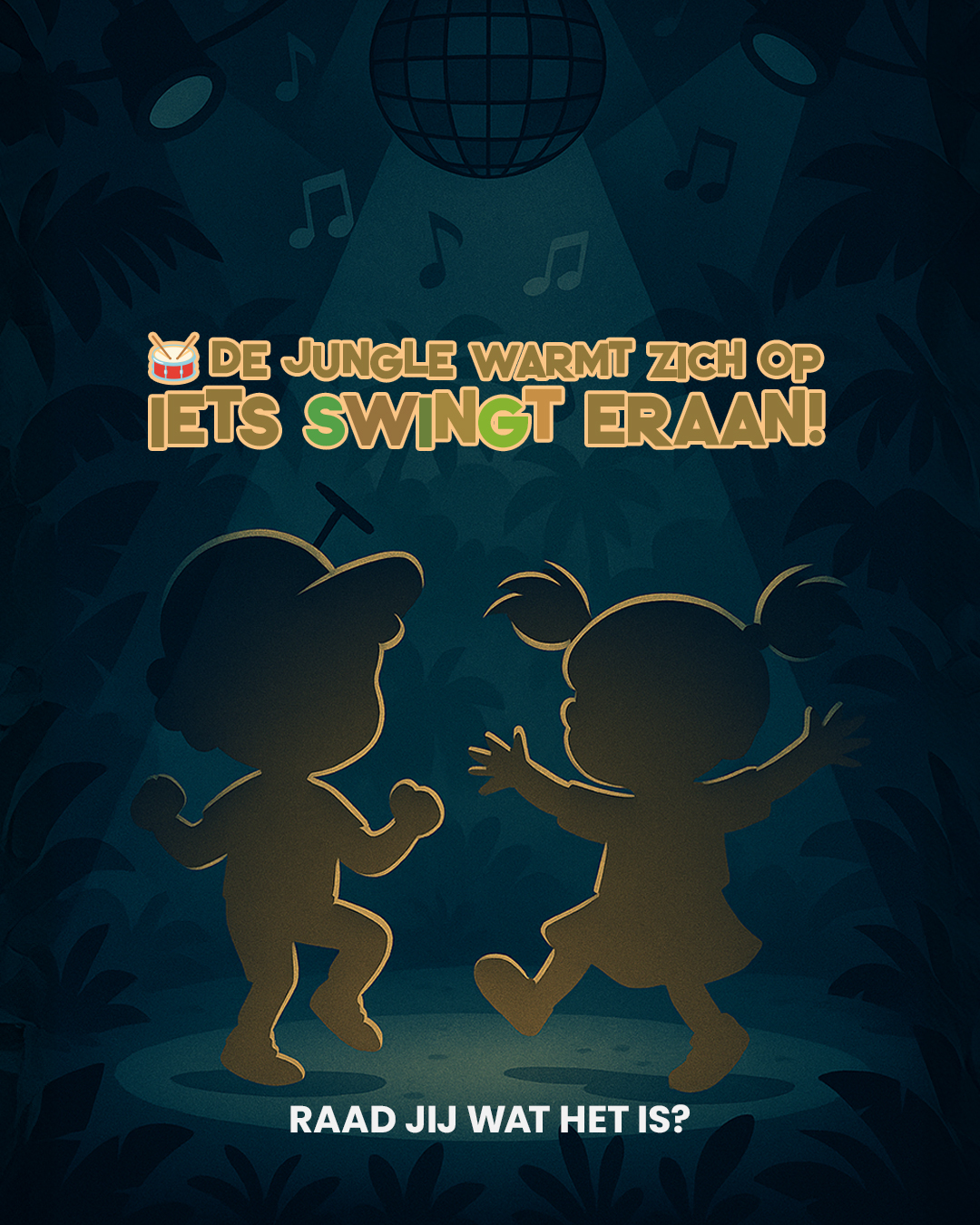 Videoclipteaser voor Tarzan & Jane: de jungle warmt zich op, iets swingt eraan.